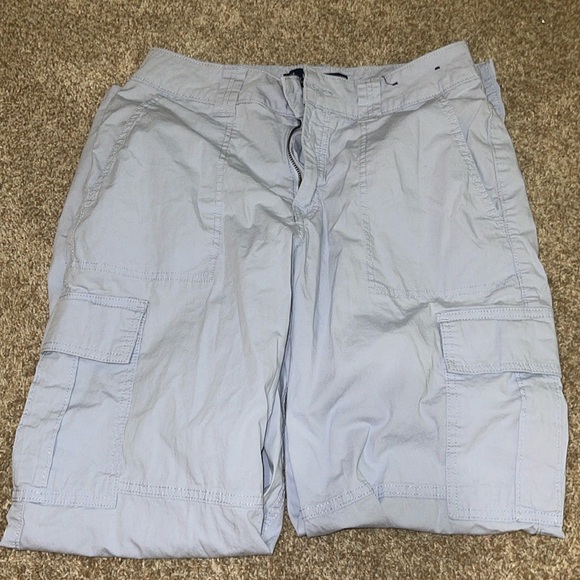 hollister cargo pants light blue - Picture 1 of 3